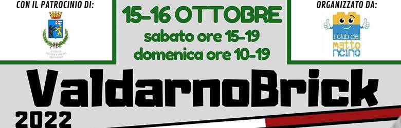 Fiera Mattoncini Lego Valdarno 2022