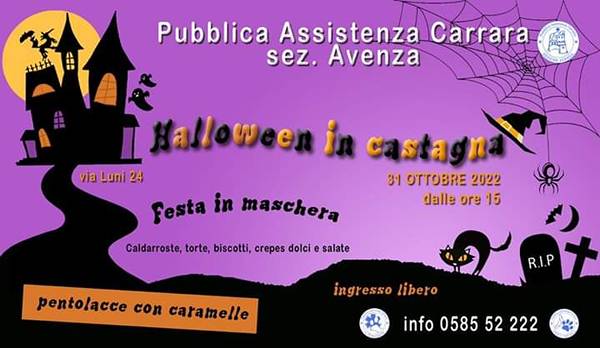 Halloween in Castagna Avenza 2022