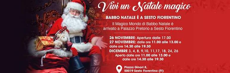 Casa di Babbo Natale Sesto Fiorentino 2022