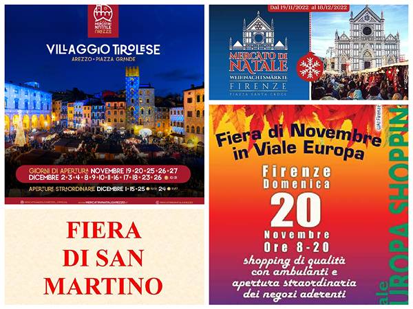 Eventi Toscana Weekend 18 19 20 Novembre 2022