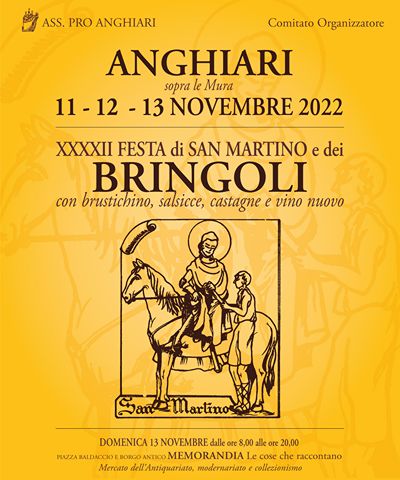 Festa di San Martino e dei Bringoli Anghiari 2022