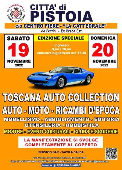Toscana Auto Collection Pistoia 2022