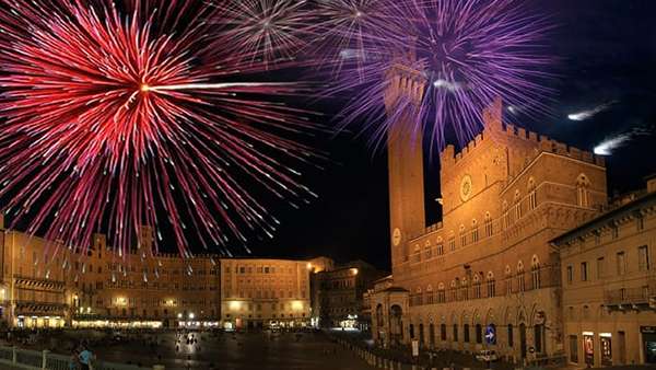 Capodanno 2023 Siena Piazza del Campo
