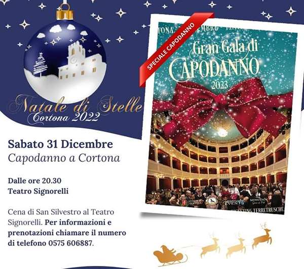 Capodanno Cortona 2023 Teatro Signorelli