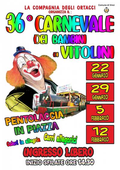 Carnevale dei Bambini Vitolini 2023
