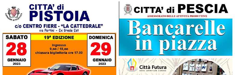 Cosa fare in Toscana 27 28 29 Gennaio