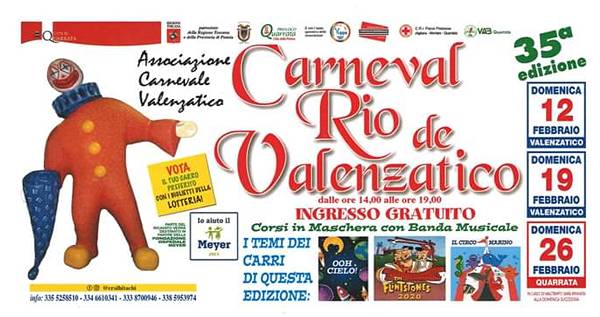 Carneval Rio De Valenzatico 2023