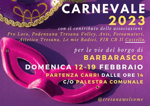 Carnevale a Barbarasco 2023 