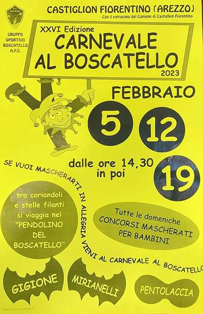 Carnevale Boscatello 2023