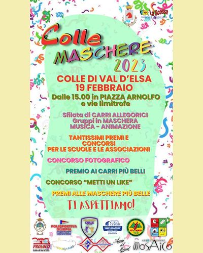 Carnevale Colle Val d'Elsa 2023