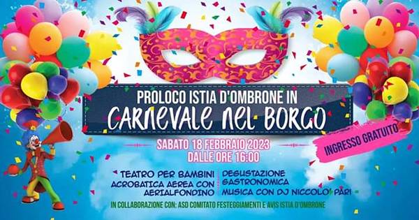 Carnevale Istia d'Ombrone 2023