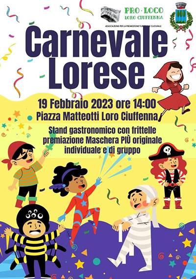 Carnevale Loro Ciuffenna 2023