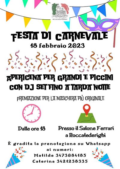 Carnevale Roccatederighi 2023