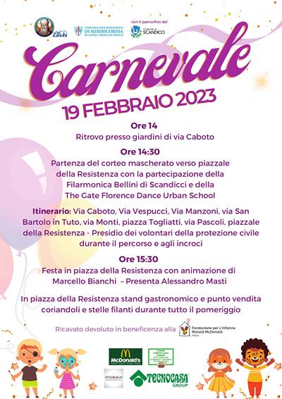 Carnevale Scandicci 2023