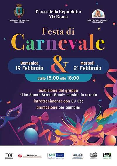 Carnevale Terranuova Bracciolini 2023
