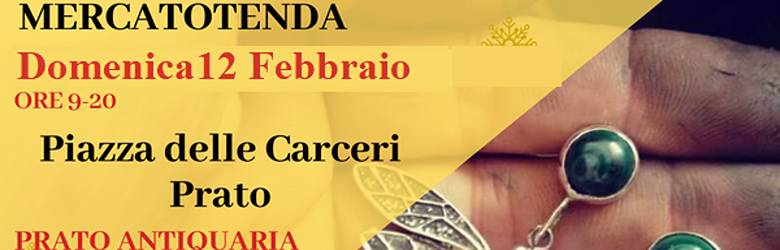 Mercato Antiquariato Prato Febbraio 2023