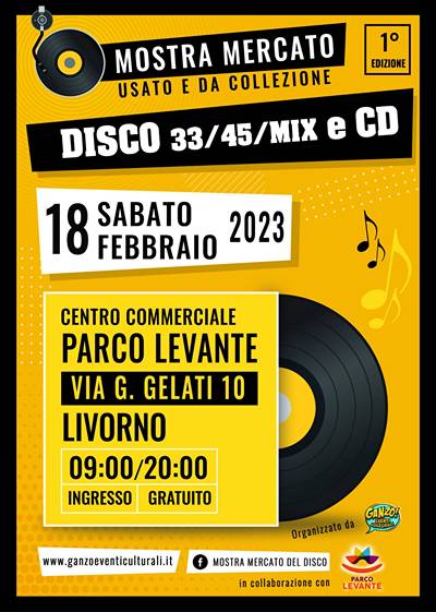 Mostra del Disco Livorno 2023