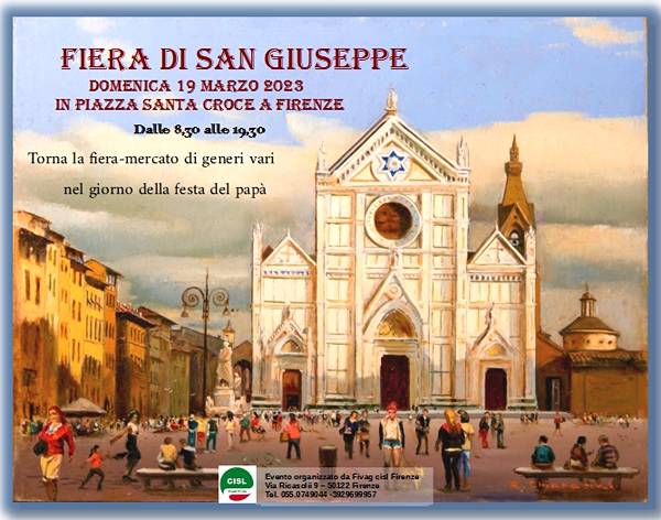 Fiera di San Giuseppe Firenze 2023