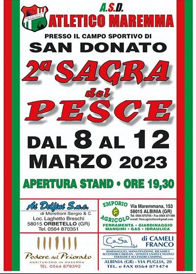 Sagra del Pesce San Donato 2023