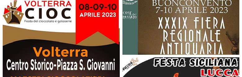 Cosa fare in Toscana 7 8 9 Aprile 2023