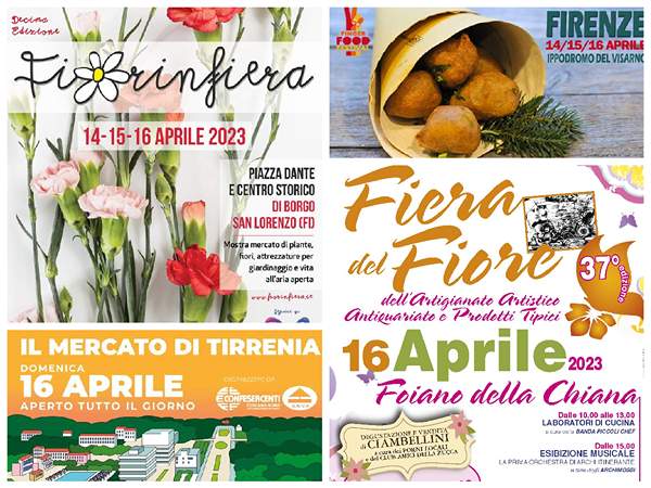 Eventi Toscana Weeknd 14 15 16 Aprile 2023