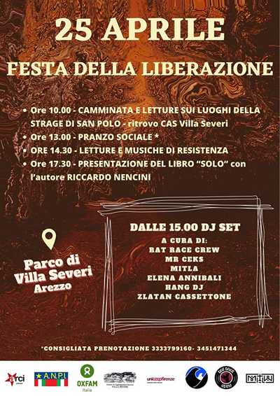 Festa della Liberazione Arezzo 2023