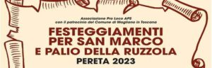 Festeggiamenti per San Marco Pereta 2023
