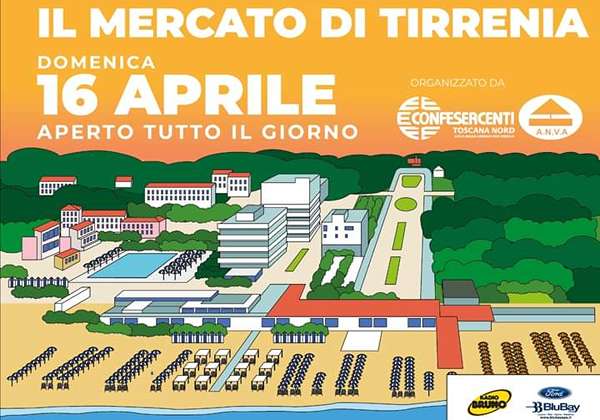 Mercato Tirrenia Domenica 16 Aprile 2023