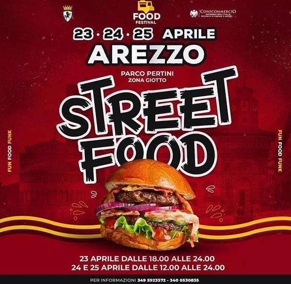 Street Food Arezzo Ponte 25 Aprile 2023