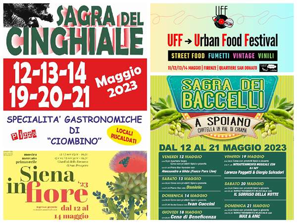 Eventi Toscana 12 13 14 Maggio 2023