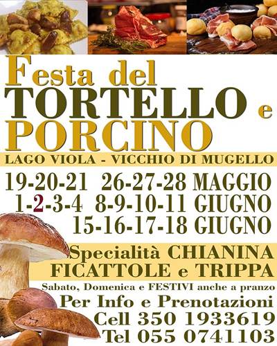 Festa del Tortello Porcino Vicchio 2023