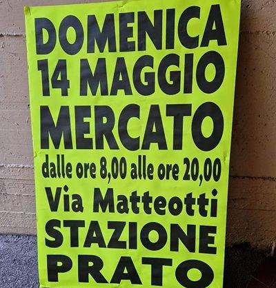 Mercato Prato Via Matteotti Maggio 2023 