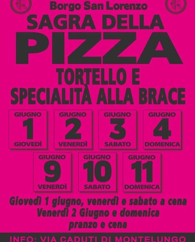 Sagra Pizza Tortello Bientina 2023