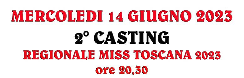 Miss Toscana 2023