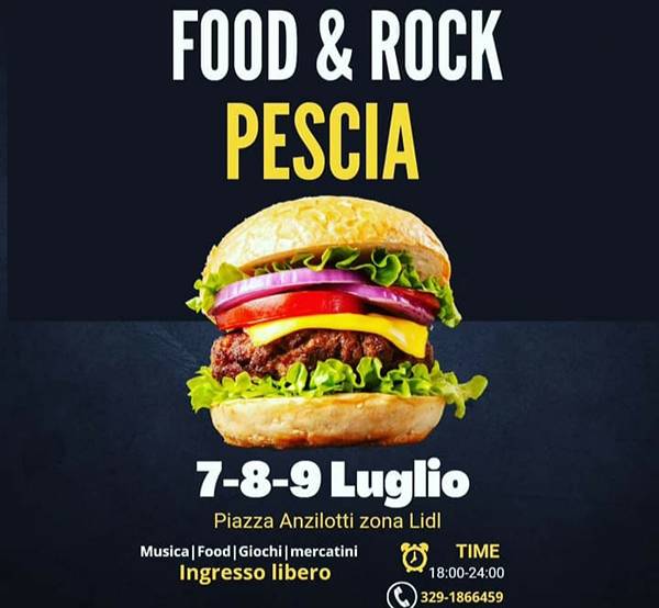 Pescia Food Rock 2023