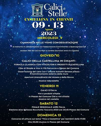 Calici di Stelle Castellina in Chianti 2023