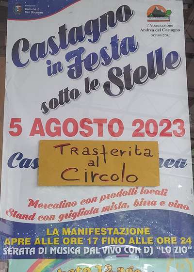 Castagno in Festa 2023 Castagno d'Andrea