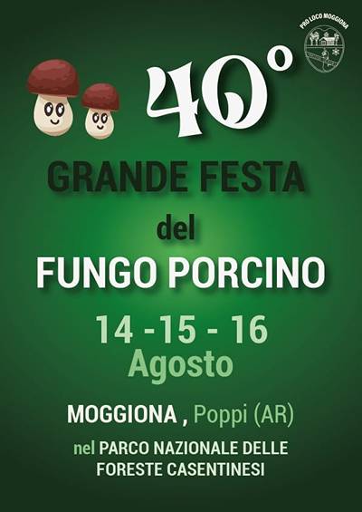 Festa del Fungo Porcino Moggiona 2023