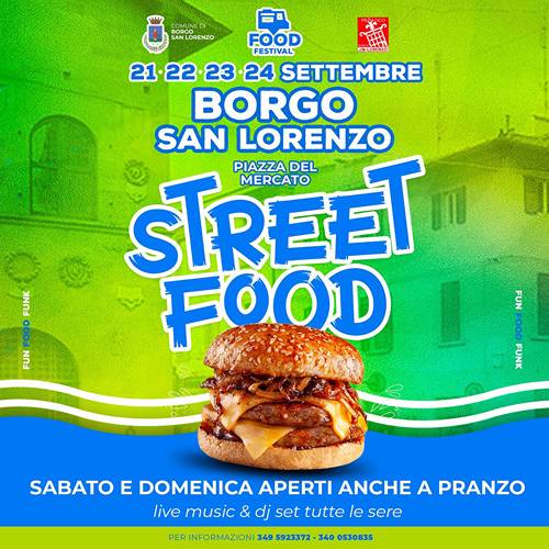 Borgo San Lorenzo Street Food Festival 2023
