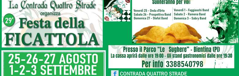 Sagre a Bientina Settembre 2023