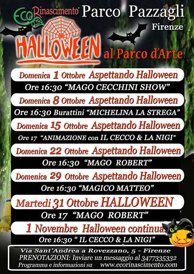 Eventi Halloween a Firenze 2023