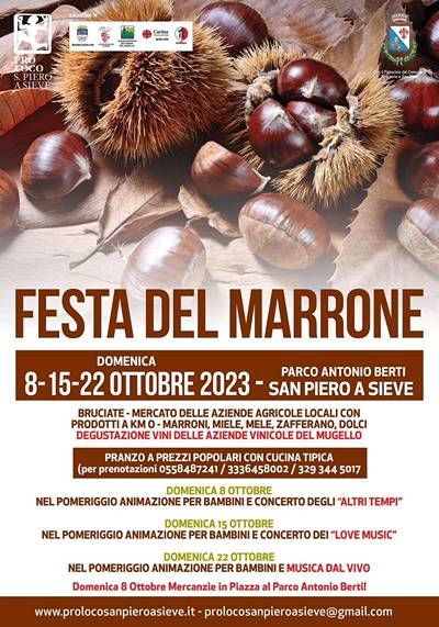 Festa del Marrone San Piero a Sieve 2023