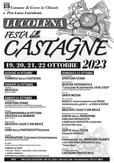 Festa delle Castagne Lucolena 2023