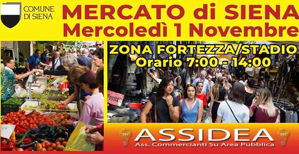 Mercato di Siena 1 Novembre 2023