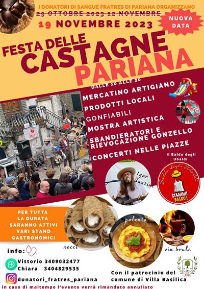 Festa delle Castagne Pariana 2023