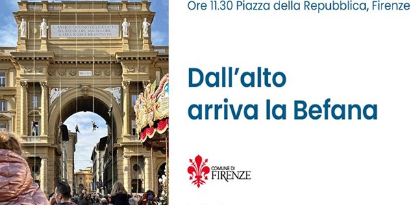 Befana Firenze 2024 Piazza della Repubblica