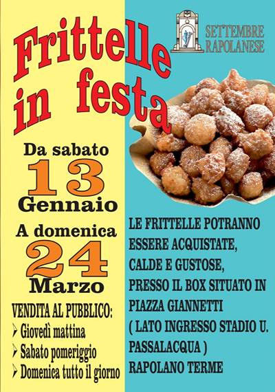Frittelle in Festa Rapolano Terme 2024