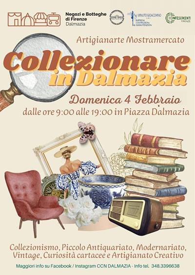 Mercato a Firenze Collezionare in Dalmazia
