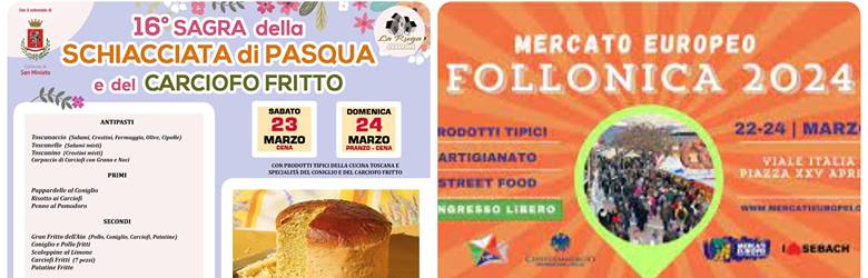 Cosa fare in Toscana 22 23 24 Marzo 2024