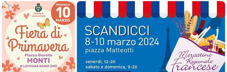 Cosa fare in Toscana 8 9 10 Marzo 2024
